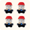 Ivan Bad Things Plush 4PCS